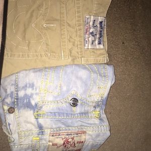 True religion shorts